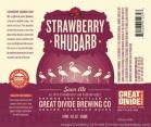 Great Divide - Strawberry Rhubarb Sour (6 pack 12oz cans)