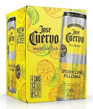 Jose Cuervo - Sparkling Paloma Margarita (4 pack cans) (4 pack cans)