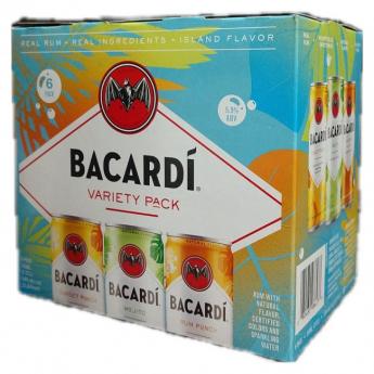 Bacardi - Variety Pack (6 pack cans) (6 pack cans)