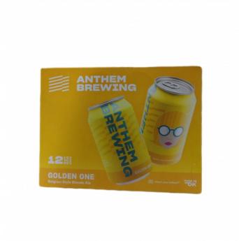 Anthem - Golden One (12 pack cans) (12 pack cans)