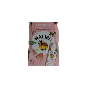 Malibu - Watermelon Mojito NV (4 pack cans) (4 pack cans)